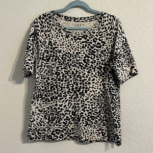 Leopard Athleisure shirt